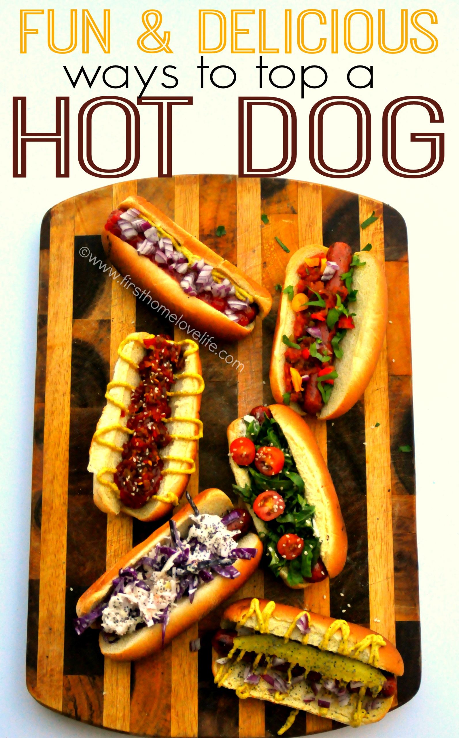 Hot Dogs Condiments
 hot dog toppings