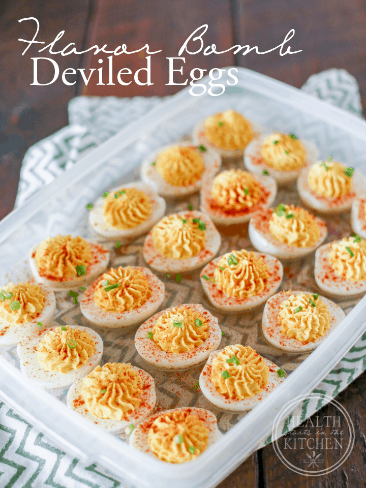 How Did Deviled Eggs Get Their Name
 Flavor BOMB Deviled Eggs Paleo Low Carb & Ve arian