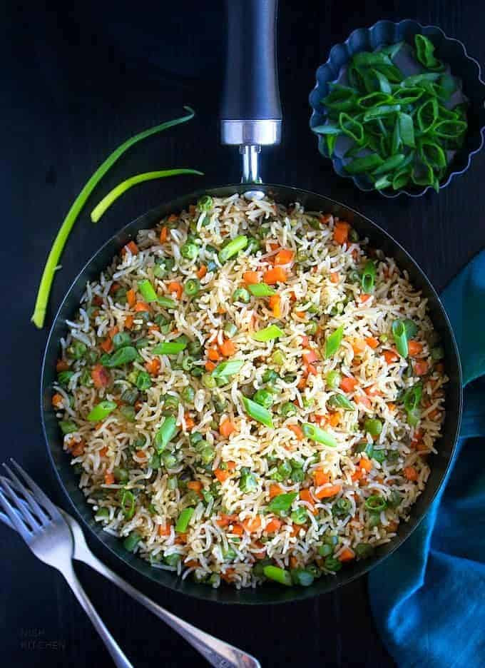 Indian Veg Fried Rice
 Ve able Fried Rice Indian Style Video