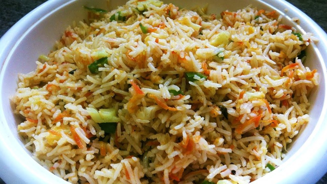 Indian Veg Fried Rice
 Ve able Fried Rice