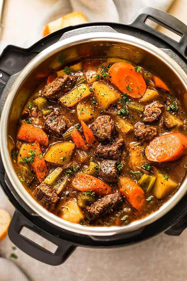 Instant Pot Beef Stew Recipes
 Easy Instant Pot Beef Stew Recipe