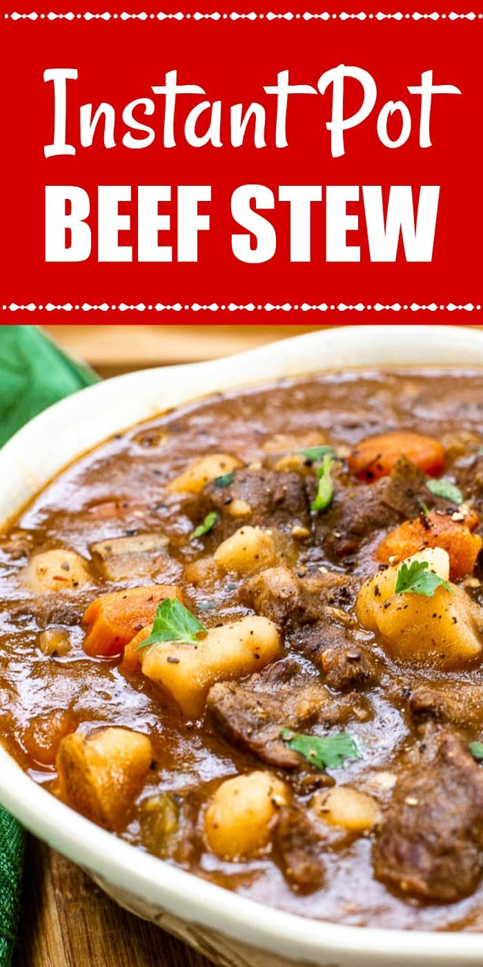 Instant Pot Beef Stew Recipes
 Instant Pot Beef Stew With A Secret Ingre nt Flavor