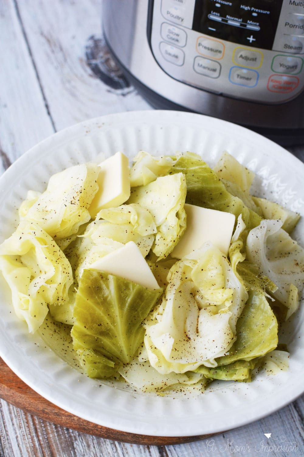 Instant Pot Cabbage Recipe
 Instant Pot Cabbage A Mom s Impression