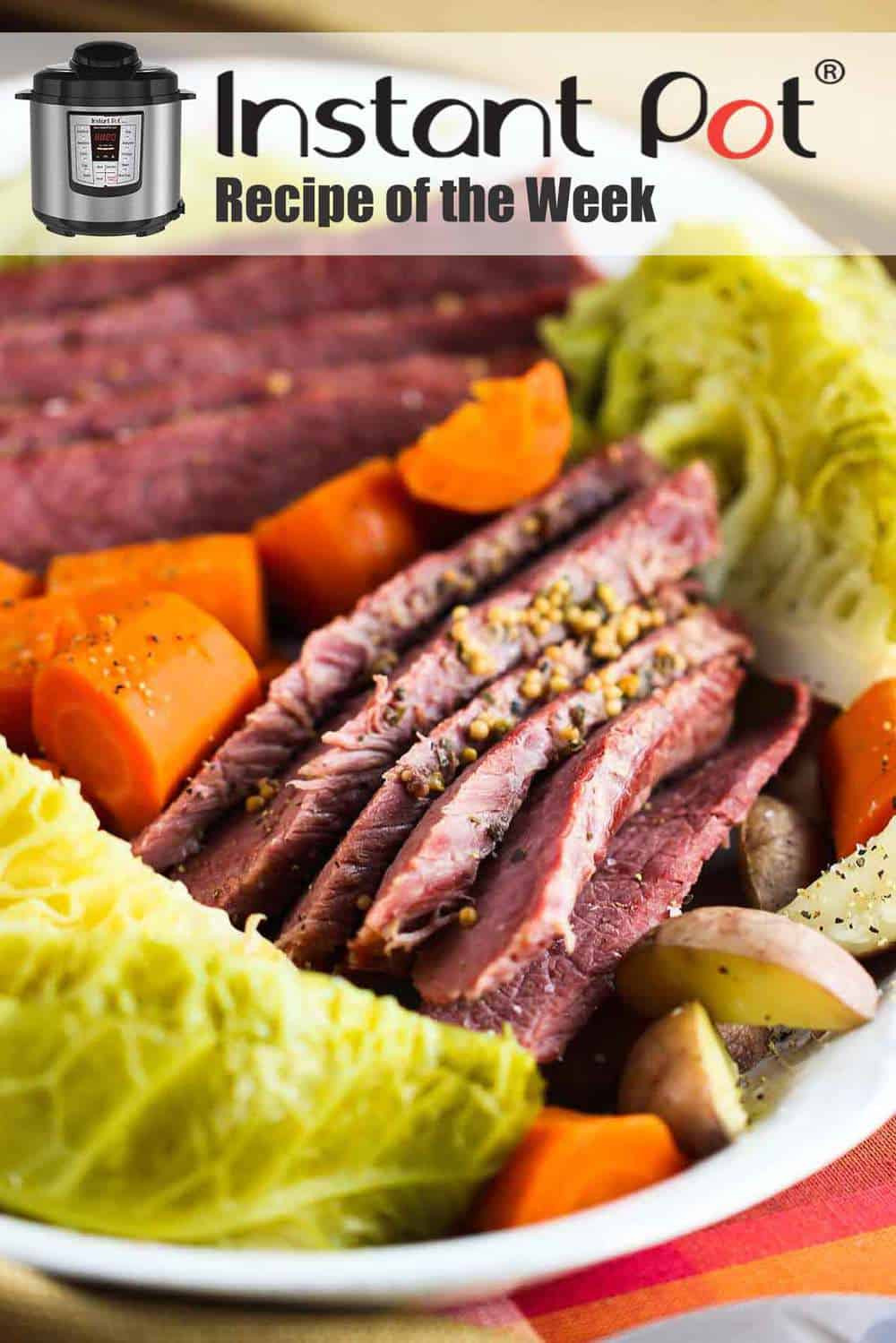 Instant Pot Cabbage Recipe
 Instant Pot Corned Beef with Cabbage