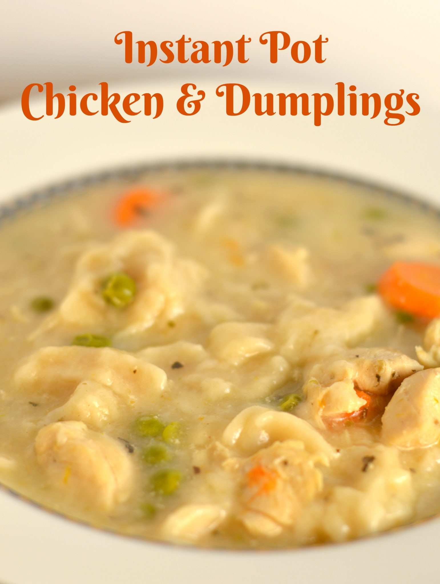 Instant Pot Chicken Dumplings
 Instant Pot Chicken And Dumplings Recipe Guide 4 Moms