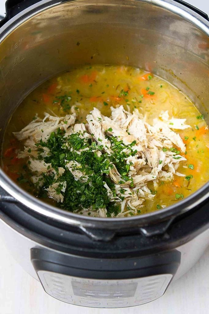 Instant Pot Chicken Rice Soup
 Chicken and Rice Soup Instant Pot Cookin Canuck