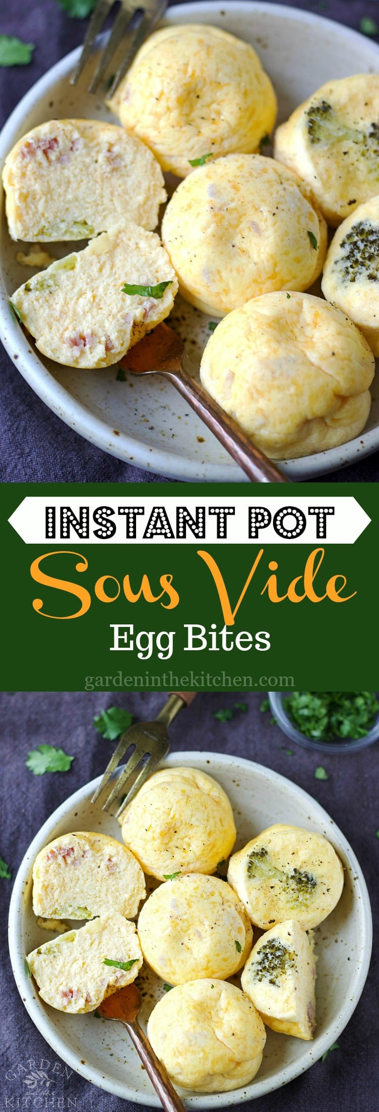Instant Pot Egg Recipes
 Instant Pot Sous Vide Egg Bites
