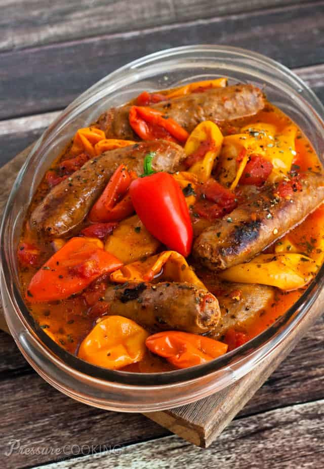 Instant Pot Sausage Recipes
 Teri s Pressure Cooker Instant Pot Sausage and Peppers