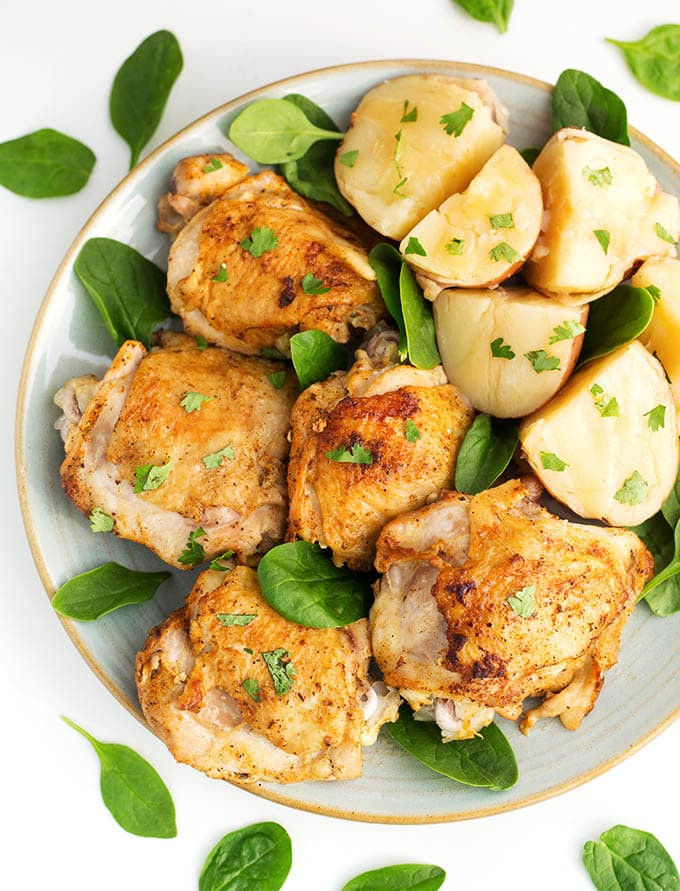 Instapot Chicken Thighs
 Instant Pot Chicken Thighs with Potatoes