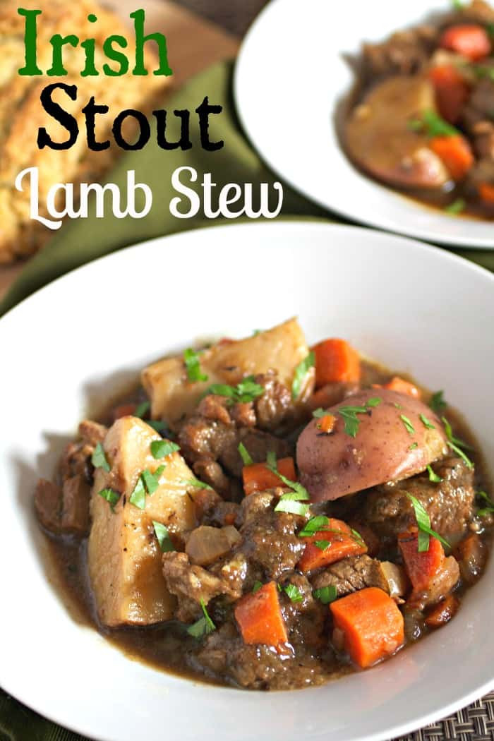 Irish Lamb Stew
 Irish Stout Lamb Stew Tasty Ever After