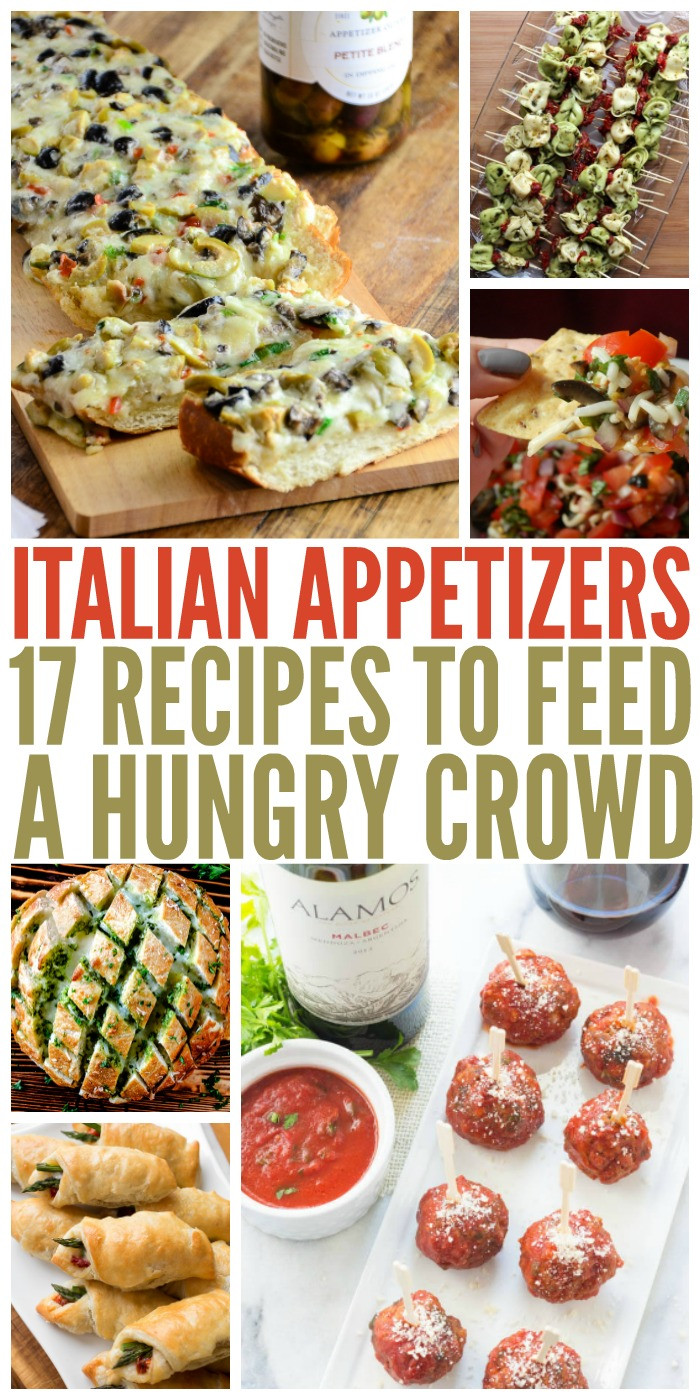 Italian Appetizer Recipes For Party
 17 Italian Appetizers to Feed a Hungry Crowd
