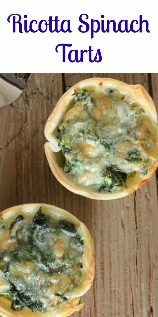 Italian Appetizers Vegetarian
 Ricotta Spinach Tarts are a fast easy and delectable