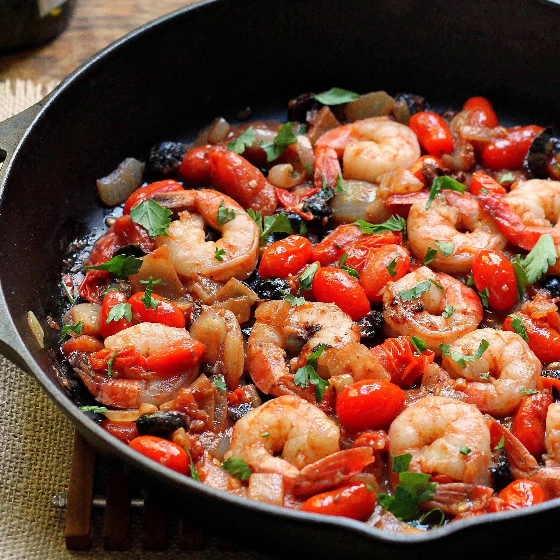 Italian Shrimp Recipes
 Shrimp Puttanesca – TasteFood