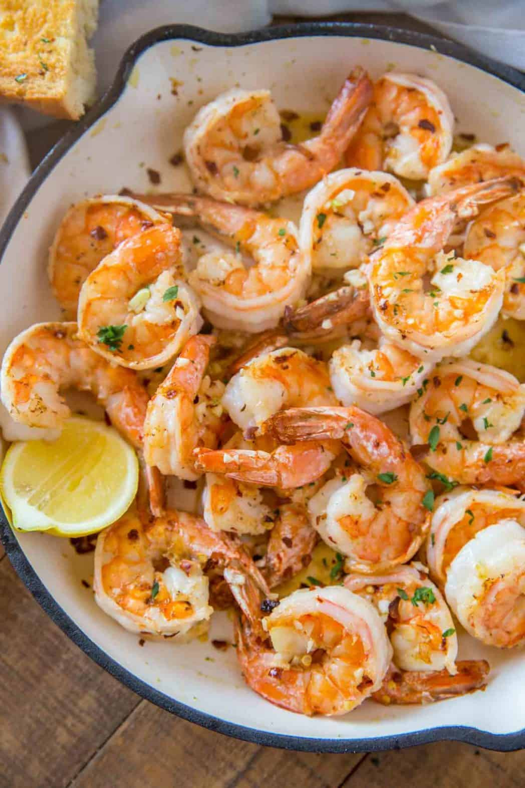 Italian Shrimp Recipes
 Shrimp Scampi Dinner then Dessert