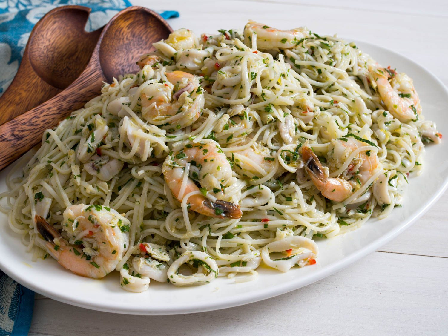 Italian Shrimp Recipes
 Italian Seafood Salad Pasta Salad With Vietnamese Noodles