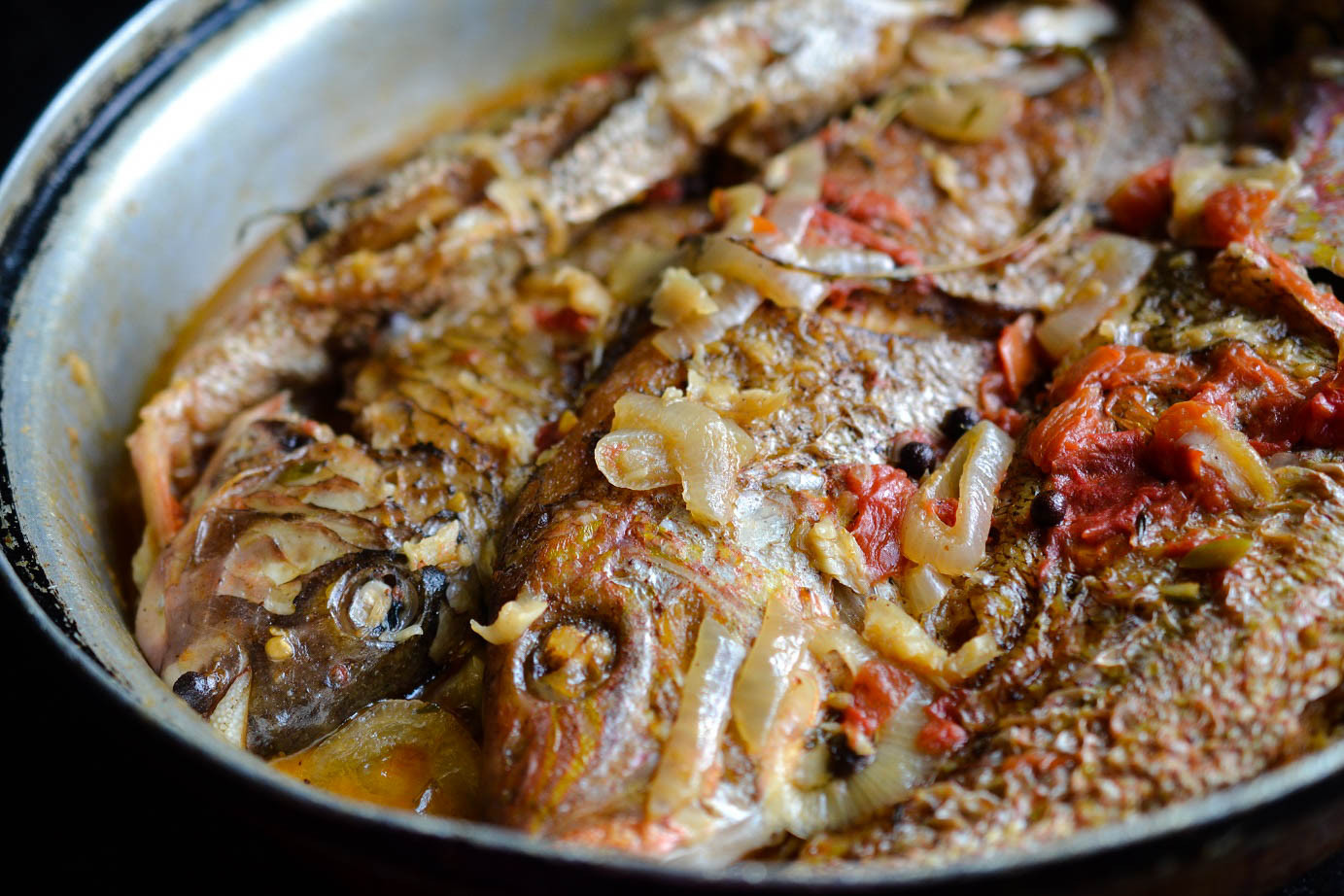 Jamaican Brown Stew Fish
 Greedy Girl Jamaican Brown Stew Fish