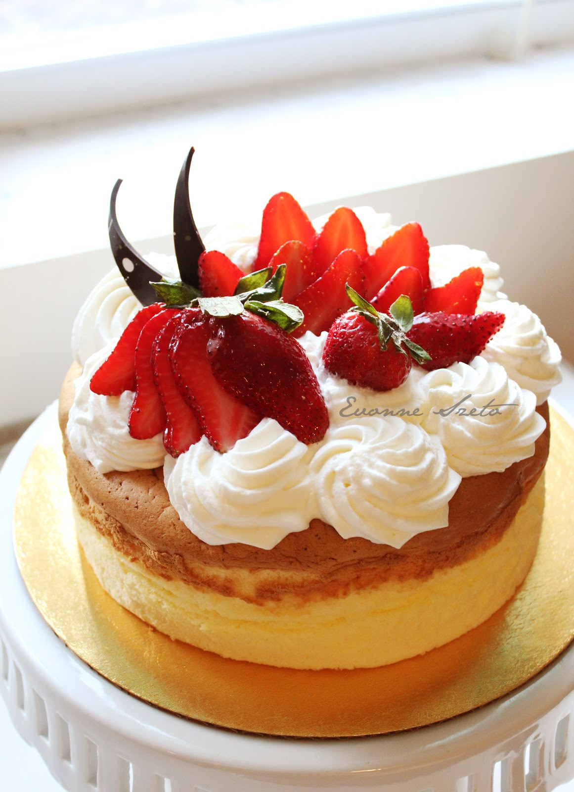 Japanese Birthday Cake Recipes
 sweet from the heart Japanese Cheesecake Interior