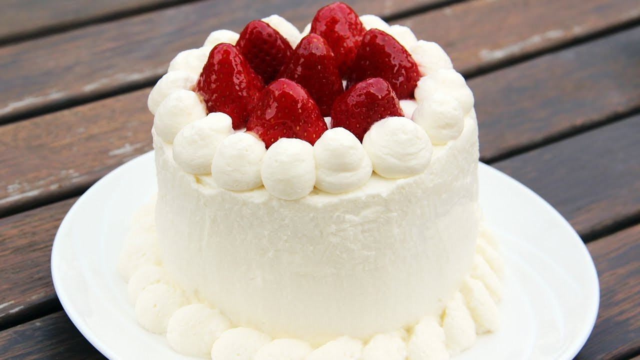 Japanese Birthday Cake Recipes
 Japanese Strawberry Shortcake Recipe by ZaTaYaYummy