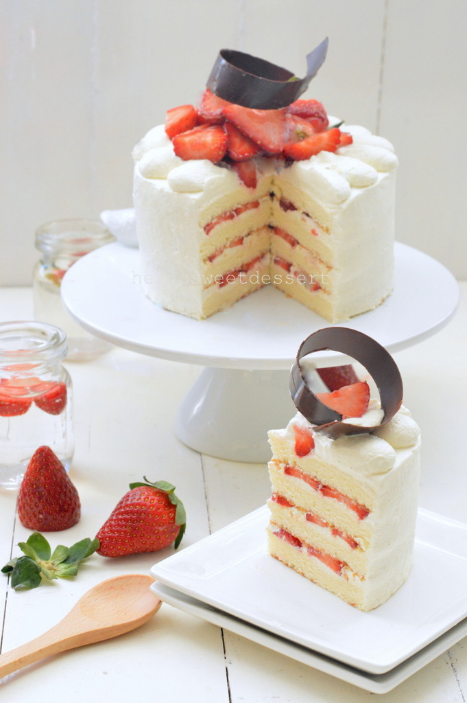 Japanese Cake Recipe
 Japanese Strawberry Shortcake Recipe — Dishmaps