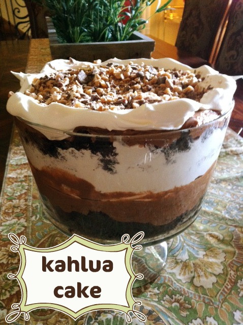 Kahlua Dessert Recipes
 This looks like it would be heavy and over the top