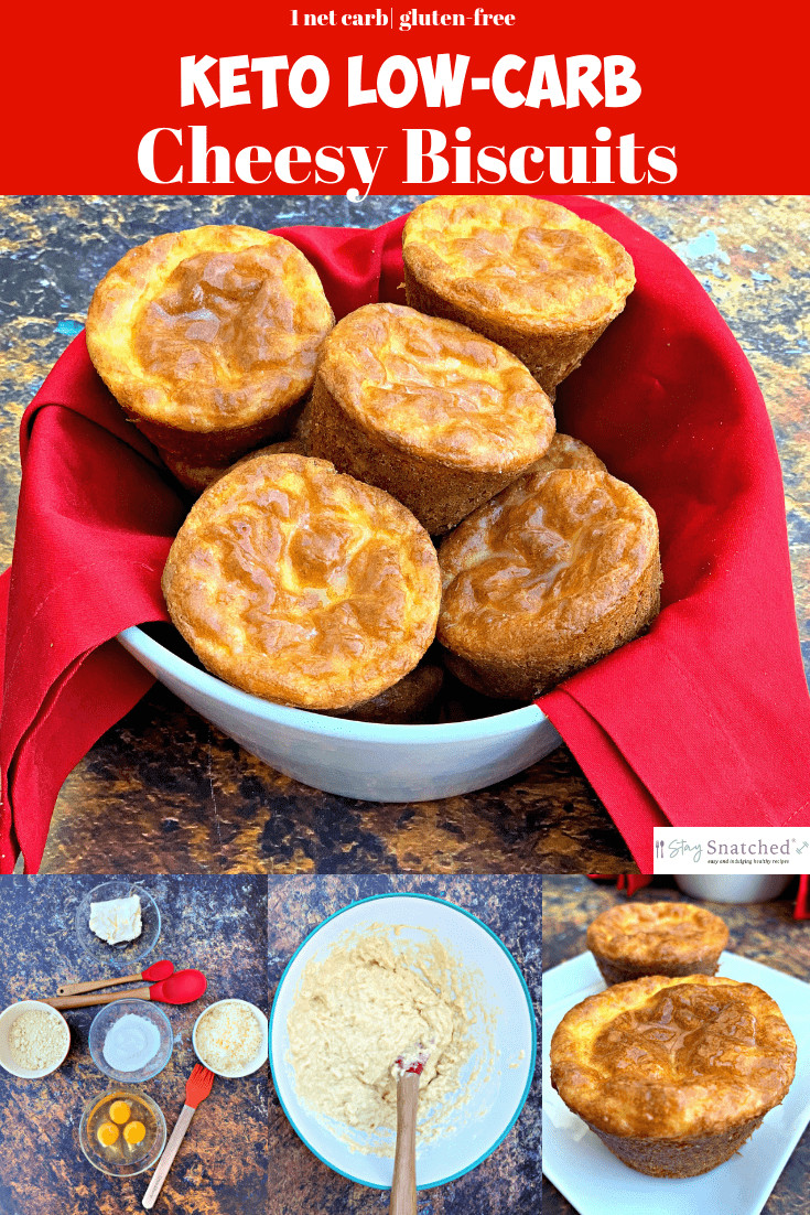 Keto Biscuit Recipe
 Keto Low Carb Cheesy Biscuits with VIDEO