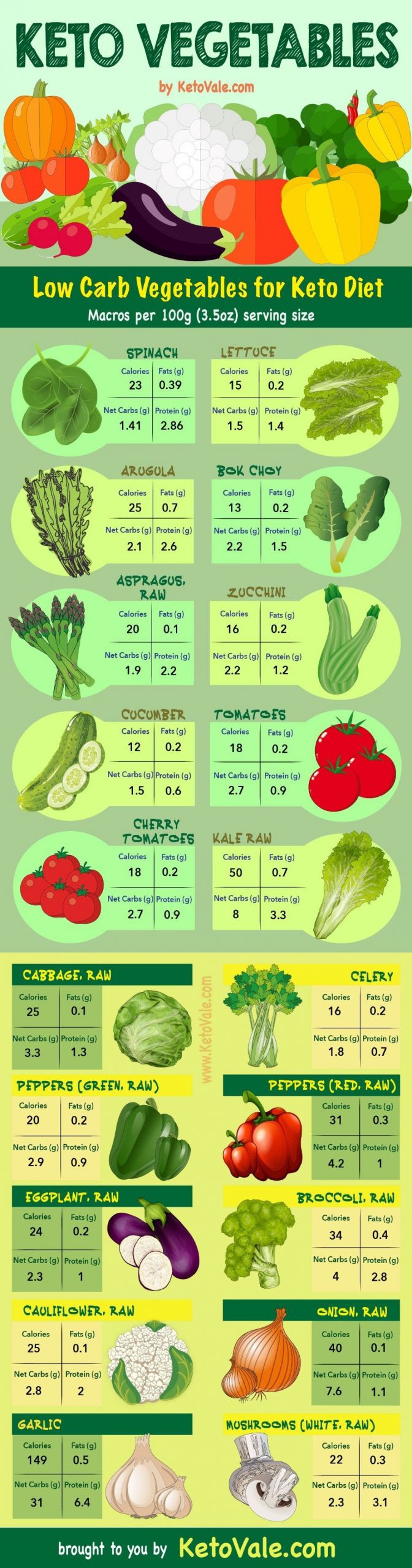 Keto Diet Veggies
 Keto Diet Food List Low Carb Grocery Shopping Guide PDF