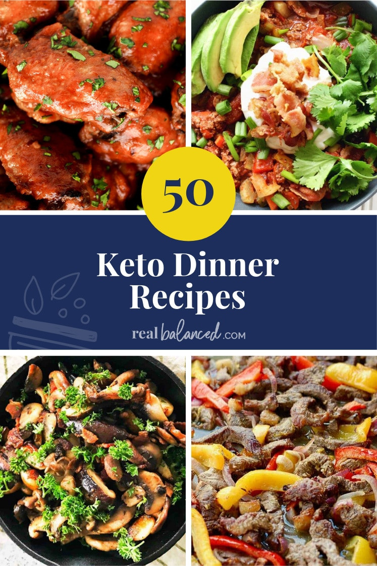 Keto Dinner Recipes
 50 Keto Dinner Recipes