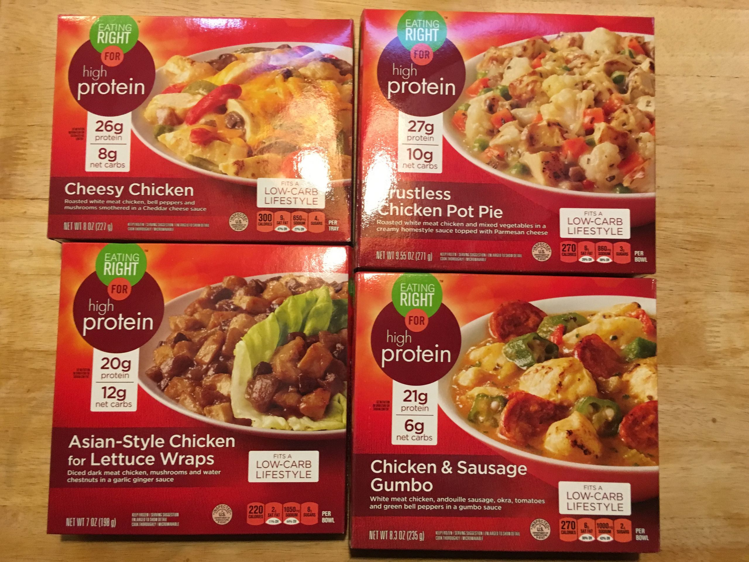 Keto Frozen Dinners
 Found these high protein low carb frozen meals at my local