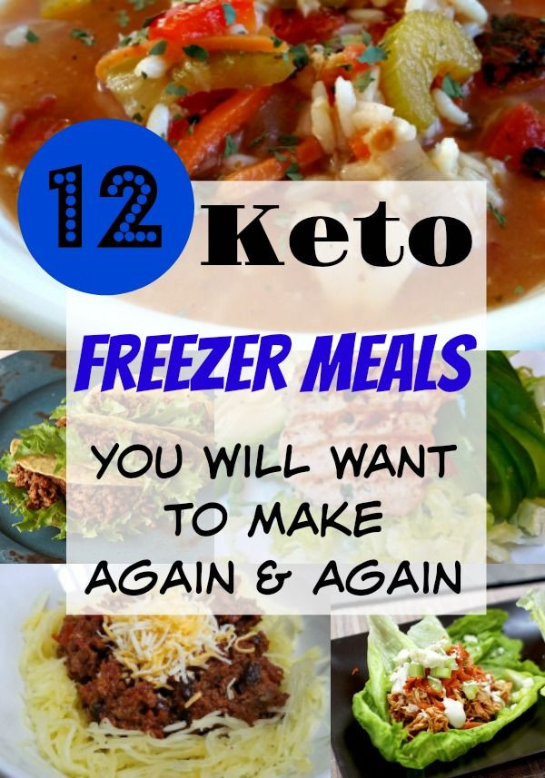Keto Frozen Dinners
 12 Delicious Freezer Keto Meals