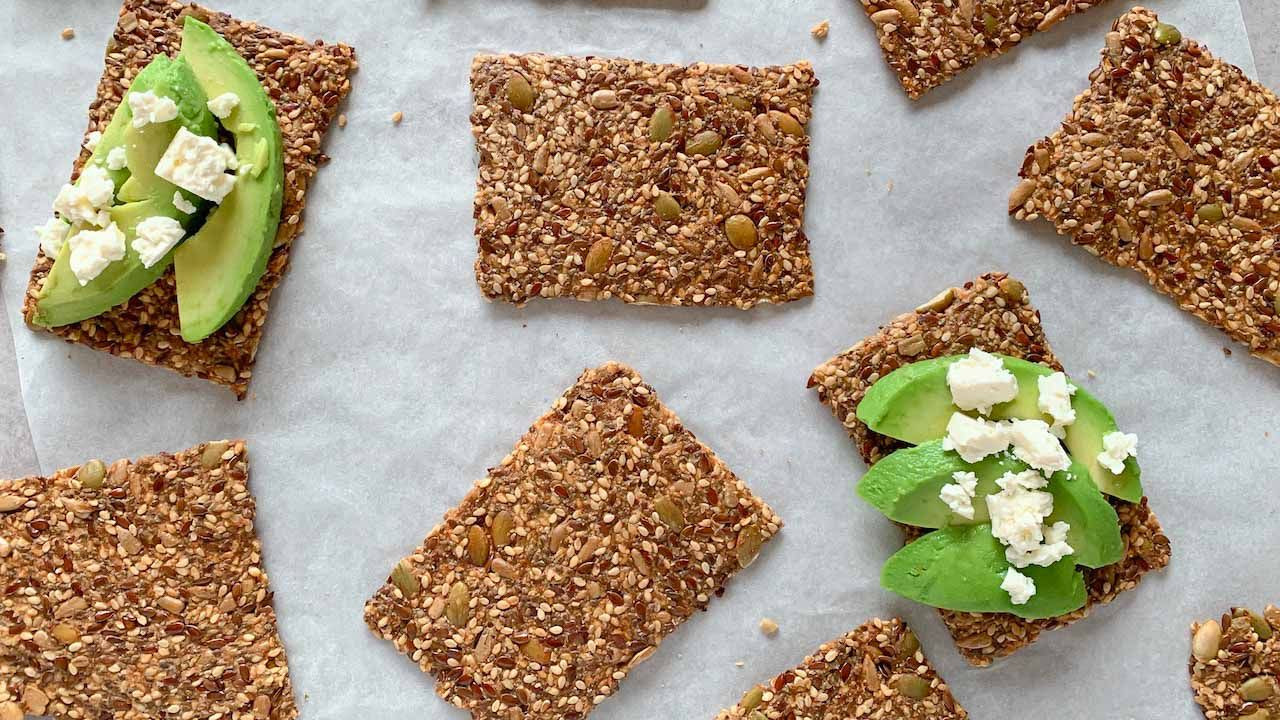 Keto Seed Crackers
 Keto seed crackers Recipe in 2020