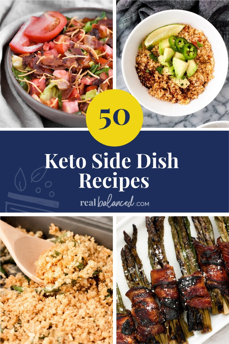 Keto Side Dishes
 50 Keto Side Dish Recipes