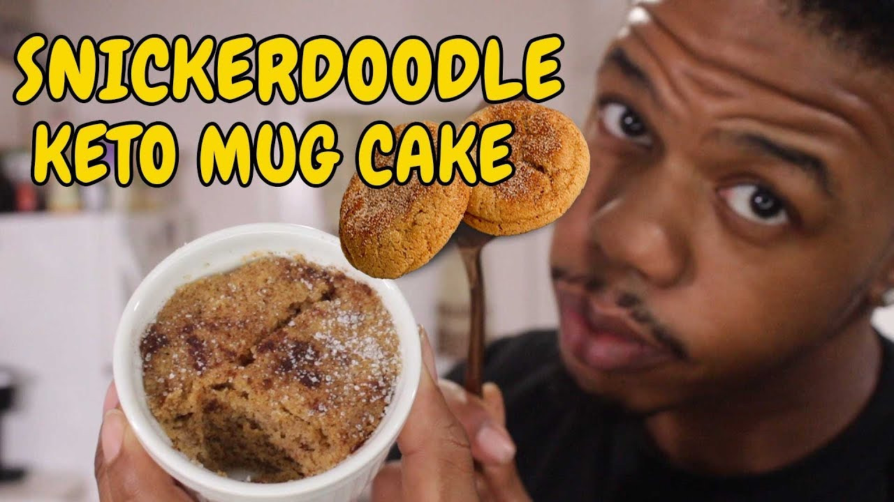 Keto Snickerdoodle Mug Cake
 SNICKERDOODLE KETO MUG CAKE