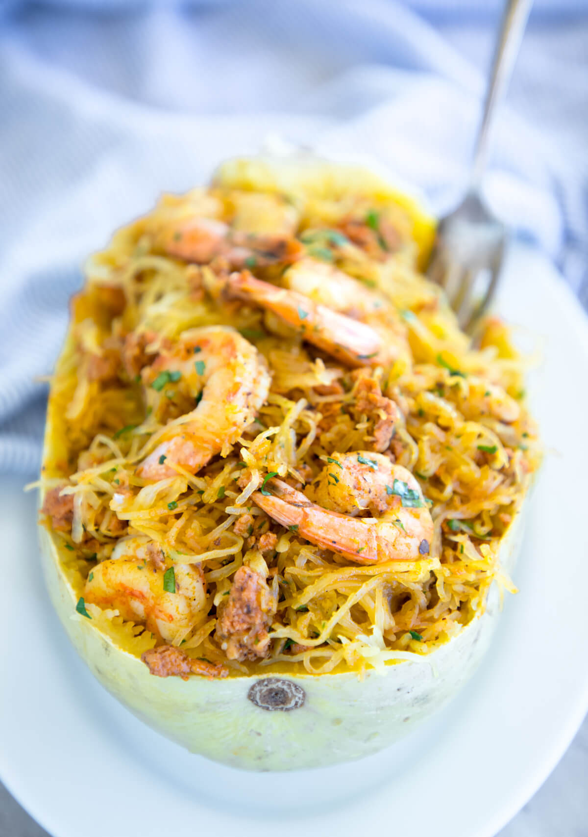 Keto Spaghetti Squash Recipes
 Keto Shrimp & Chorizo Spaghetti Squash Bowls