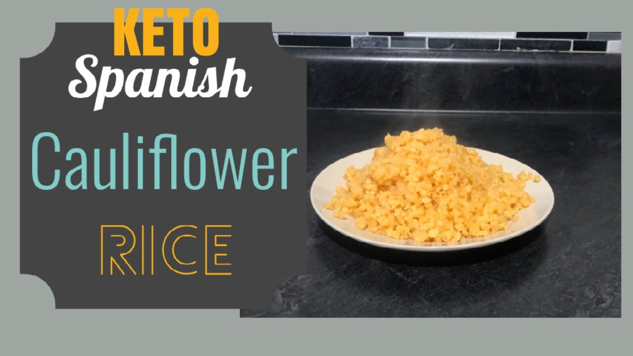 Keto Spanish Rice
 KETO Spanish Rice Low Carb Rice