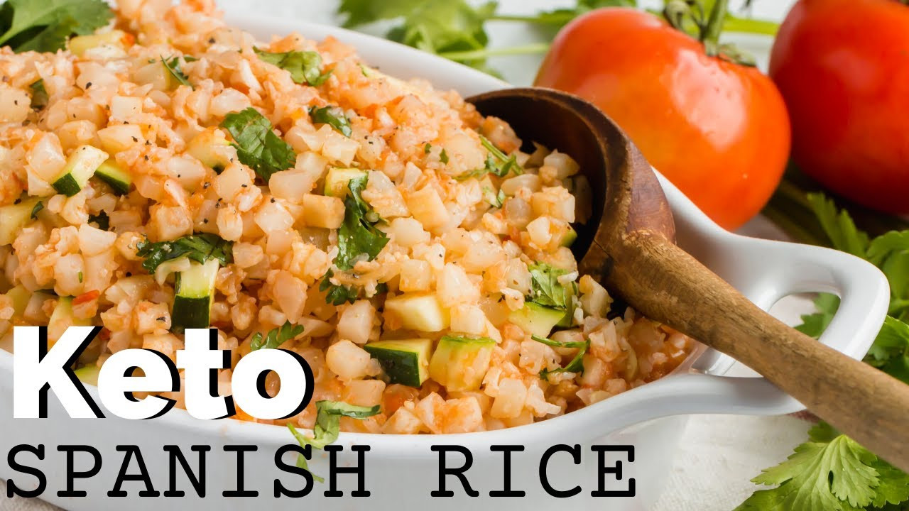 Keto Spanish Rice
 KETO SPANISH RICE RECIPE