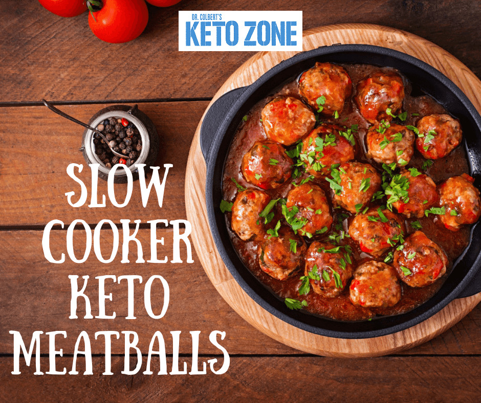 Keto Zone Diet
 Slow Cooker Keto Meatballs