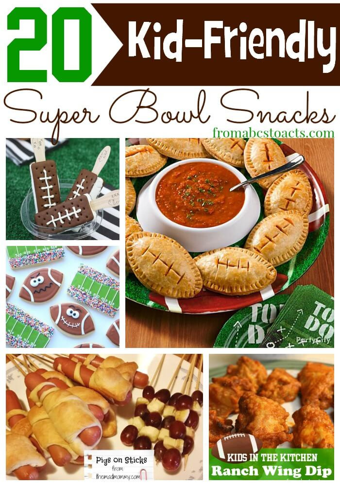 Kid Friendly Super Bowl Recipes
 20 Kid Friendly Super Bowl Snacks