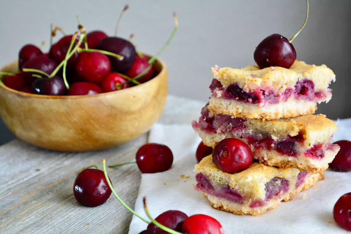 Kidney Friendly Desserts
 Cherry Brown Butter Bars Recipe With images
