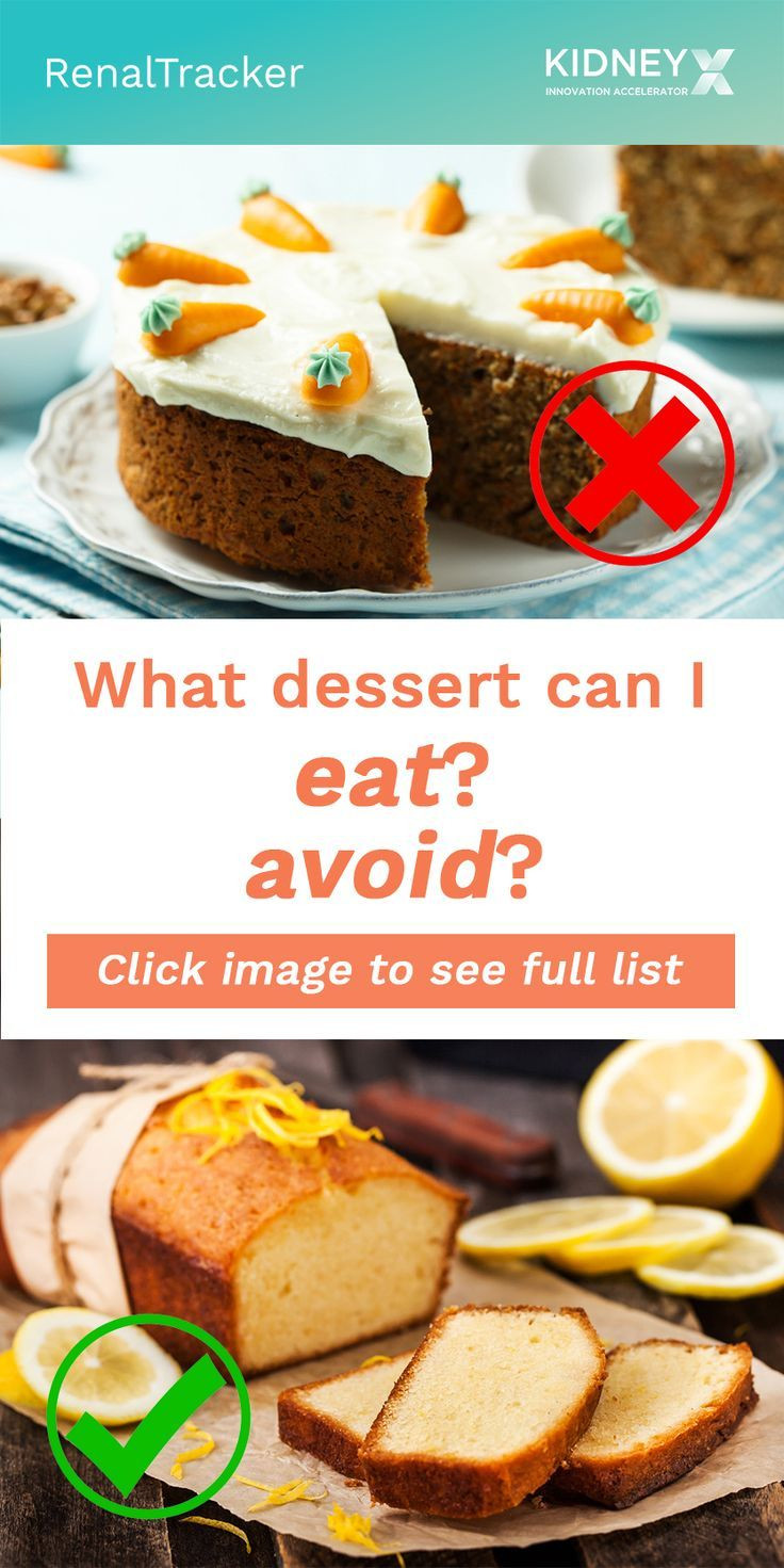 Kidney Friendly Desserts
 Great Renal Dessert Options for Your Kidney Disease
