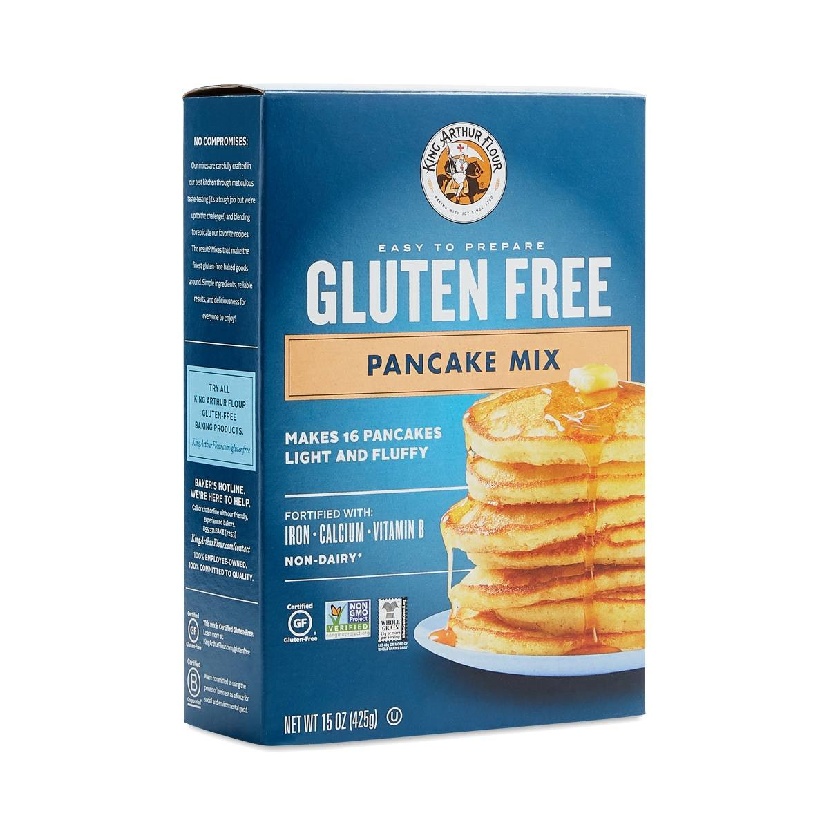 King Arthur Gluten Free Pancakes
 Gluten Free Pancake Mix by King Arthur Flour Thrive Market