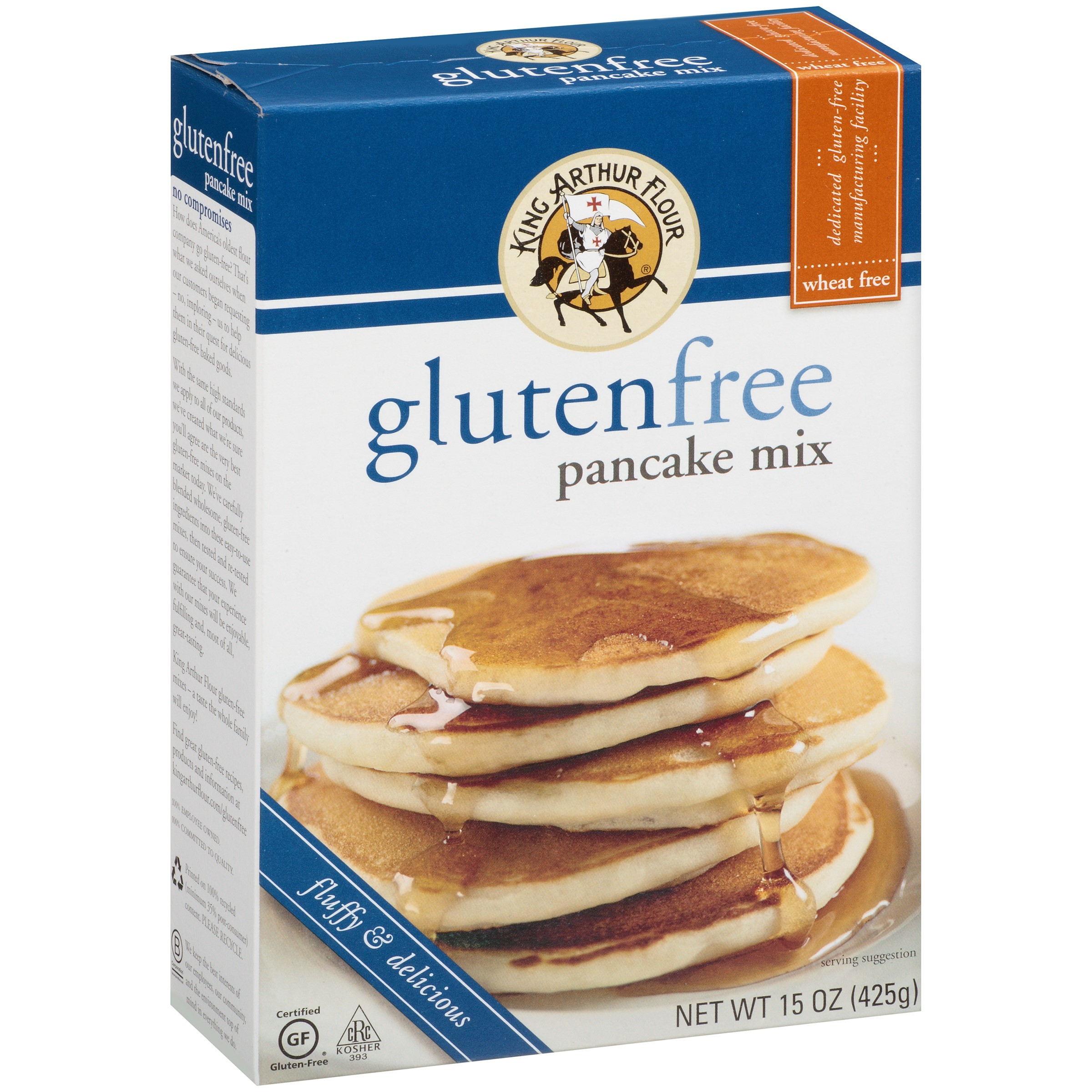 King Arthur Gluten Free Pancakes
 King Arthur Flour Gluten Free Pancake Mix 15 oz Walmart