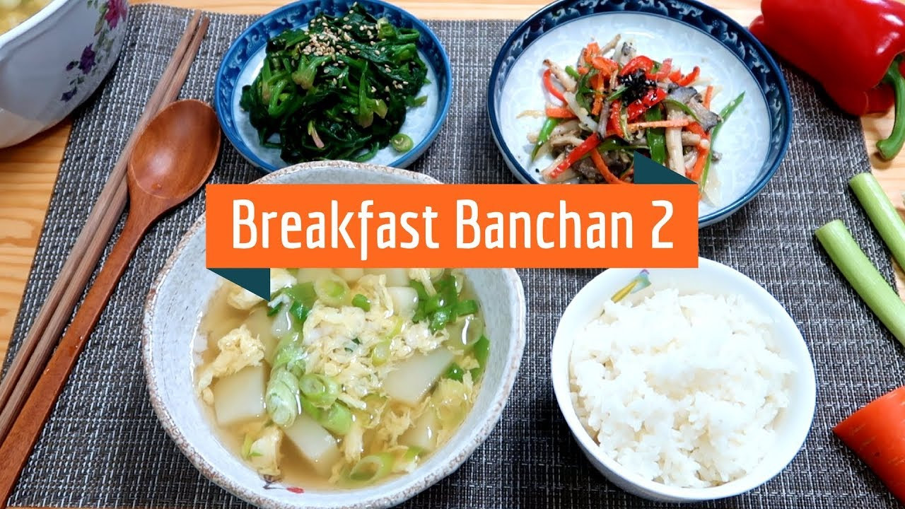 Korean Breakfast Recipes
 How to make Korean Breakfast Banchans II