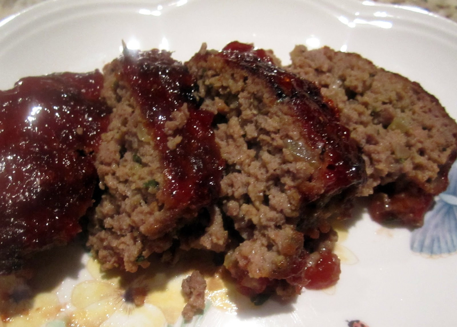 Lamb And Beef Meatloaf
 The Bear Cupboard ALL BEEF GLAZED MEATLOAF