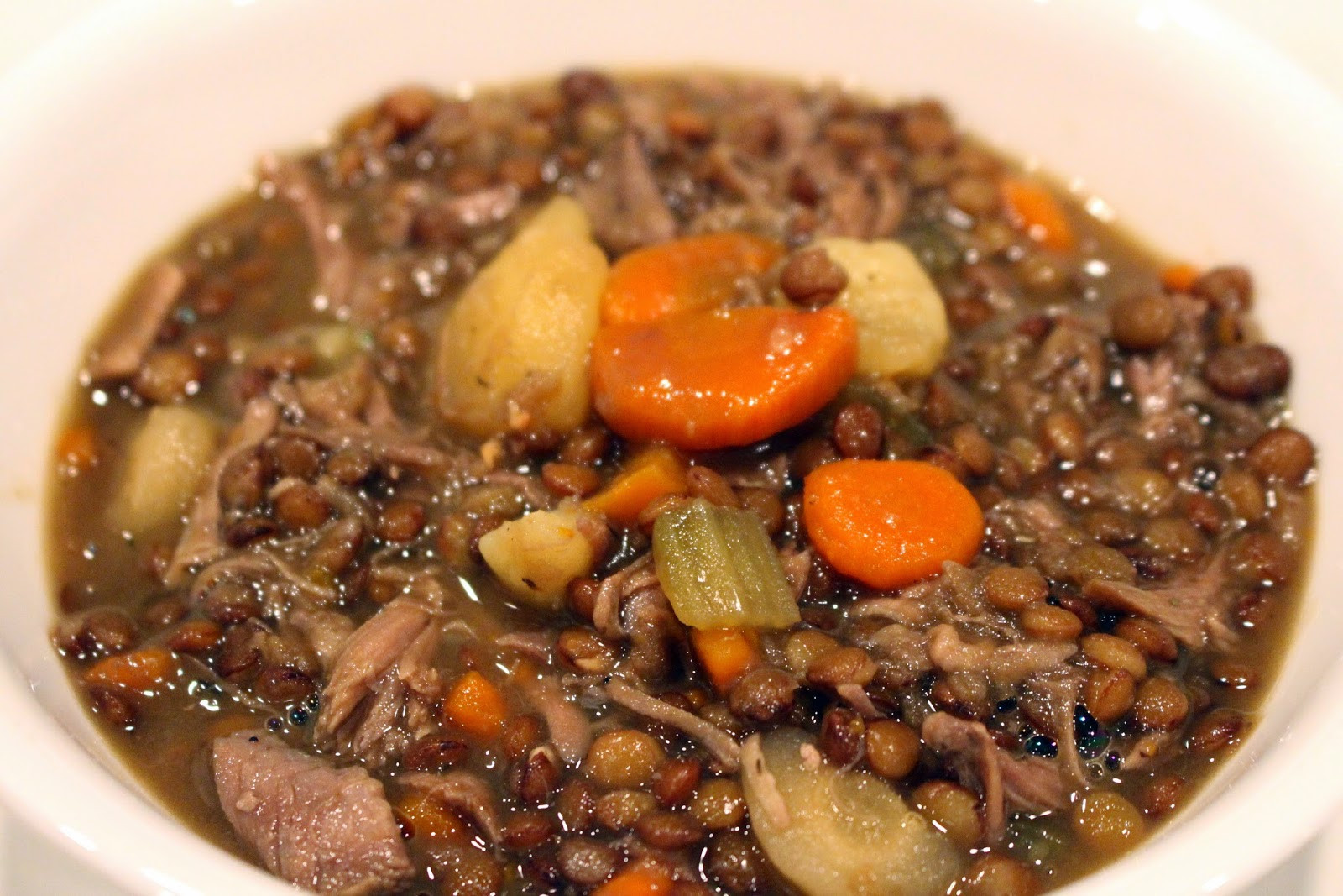 Lamb And Lentil Stew
 Hippie Hula Mama Family Favorite Lamb and Lentil Stew
