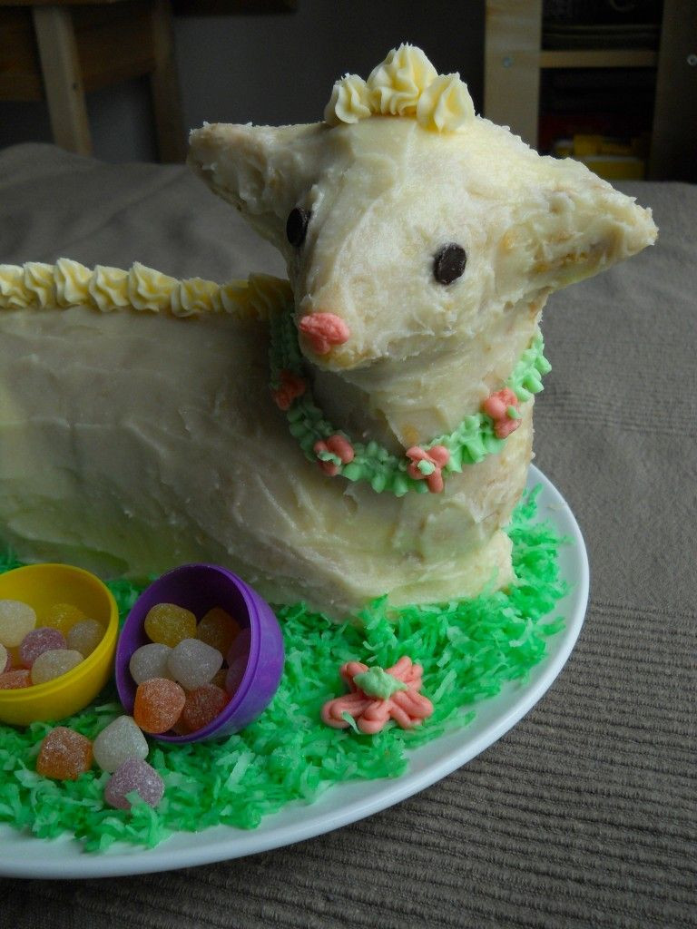 Lamb Cake Mold Recipe
 we make this lamb cake EVERY single year for easter a