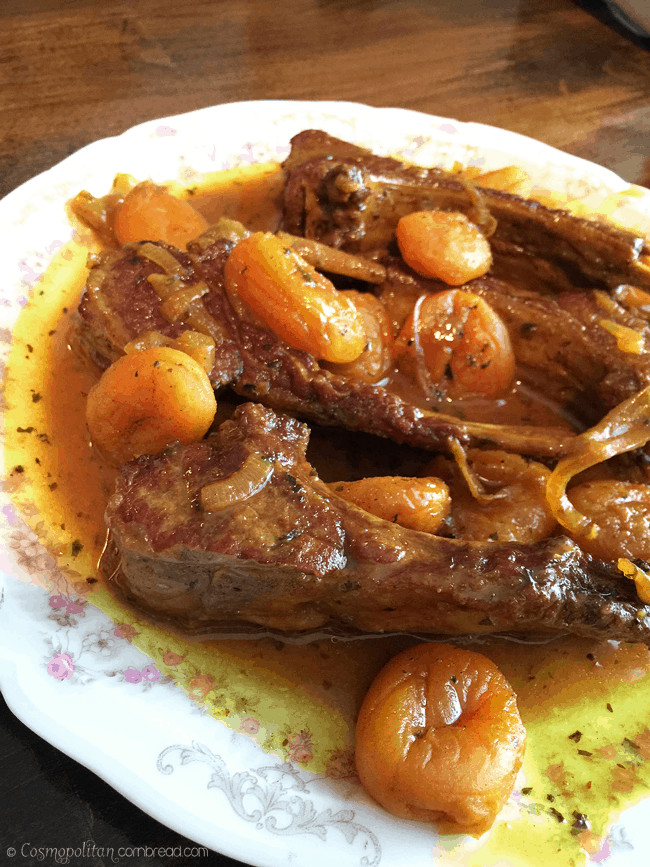 Lamb Chop Stew
 Spiced Stewed Lamb Chops with Apricots
