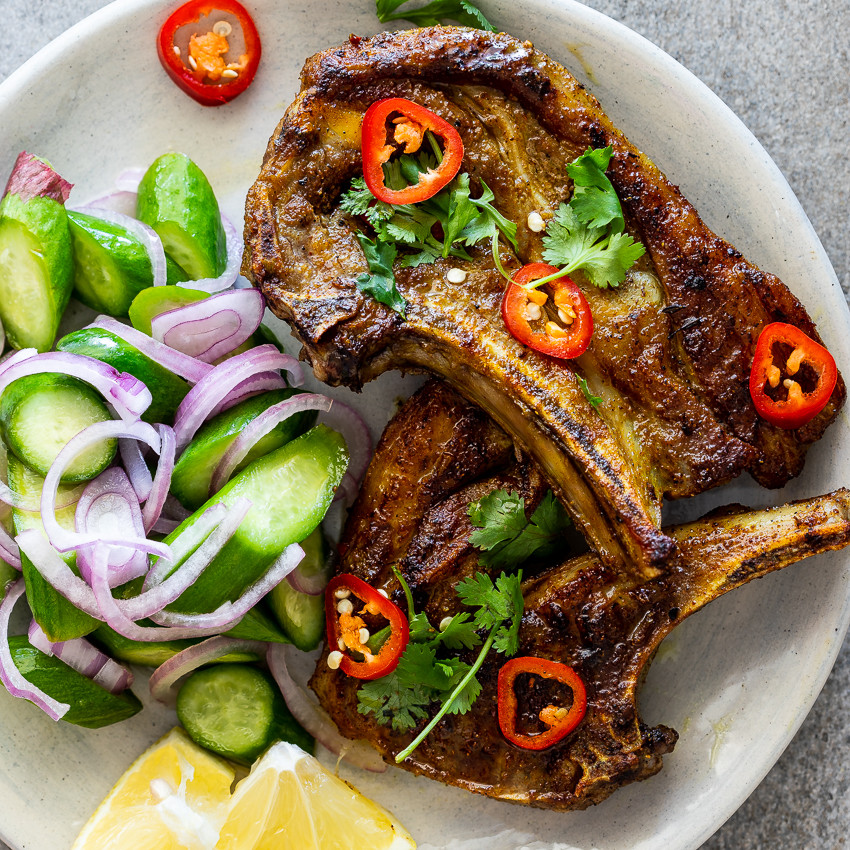 Lamb Indian Recipes
 Indian Spiced Lamb Chops with Cucumber salad Simply