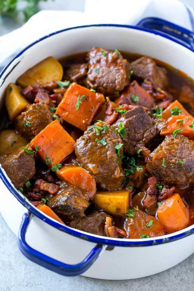 Lamb Stew Meat Recipe
 Beef Stew with Bacon
