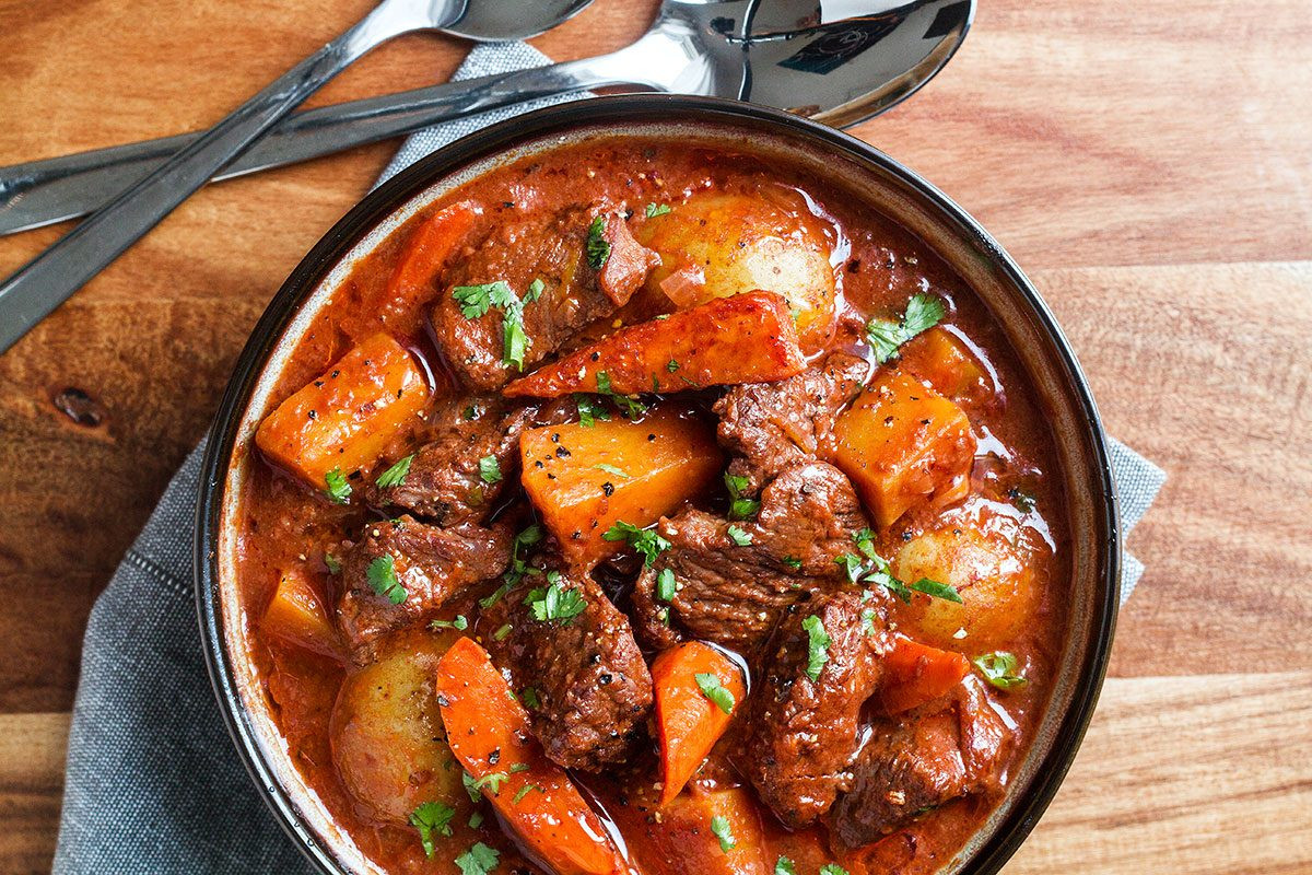 Lamb Stew Meat Recipes
 Slow Cooker Beef Stew Recipe with Butternut Carrot and