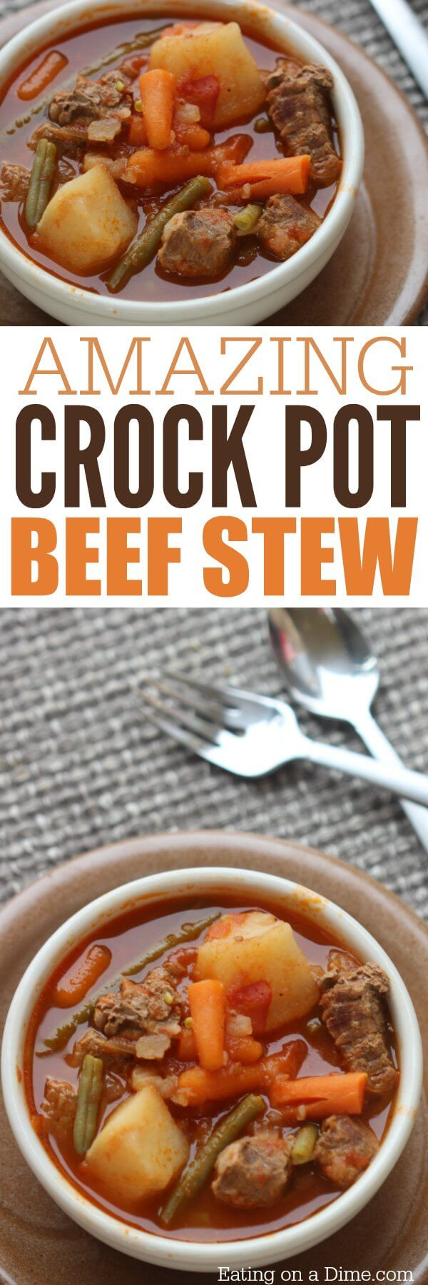 Lamb Stew Recipe Crock Pot
 Quick & Easy Crock pot Beef Stew Recipe Eating on a Dime